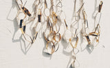 Geometric Brass Chain Necklace