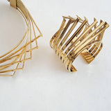 Eiffel Brass Collar Choker