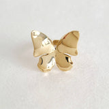 Brass ring adjustable butterfly Ring: Ring