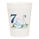 12 Days of Christmas Frosted Cups / 12 Cups