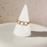 Harmony Chain Ring: 14K Gold Filled