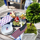 American Flag Bar Cart Towel