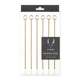 Cocktail Pick Set - Gold