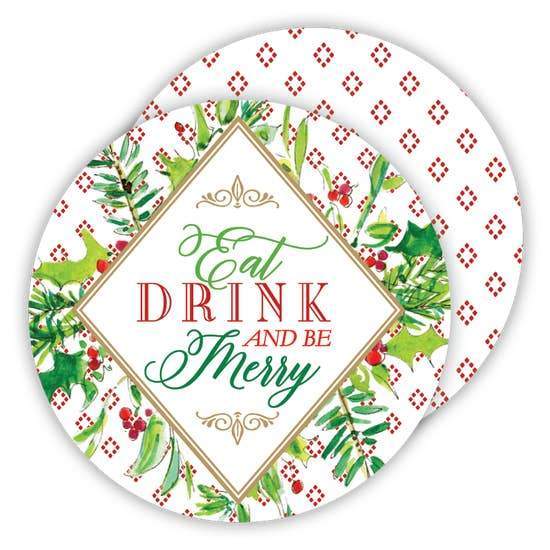 Eat Drink & Be Merry Coasters
