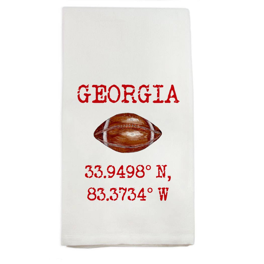 Georgia Bulldogs Location Bar Cart Towel