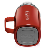 Red toddy bottom with rubber base.