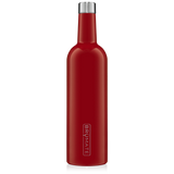 This red wine canteen is perfect for taking your wine to the beach, pool, outdoor symphony or any other glass-free place. It fits a full bottle of wine and maintains the perfect temperature for over 24 hours!