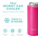 Sold Out - Personalized Skinny Can Cooler - Matte Pink