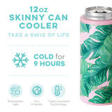 Sold Out - Personalized Skinny Can Cooler - Palm Leaf