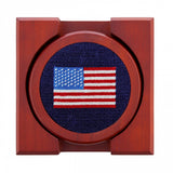 Smathers & Branson American Flag Coaster Set