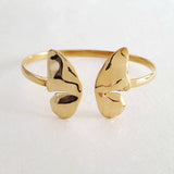 Brass ring  adjustable butterfly Ring: Ring