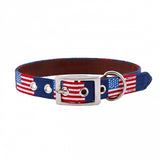 Smathers & Branson American Flag Dog Collar