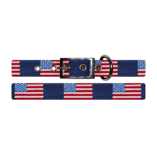 Smathers & Branson American Flag Dog Collar
