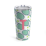 Tennis Racket Tumbler - Green