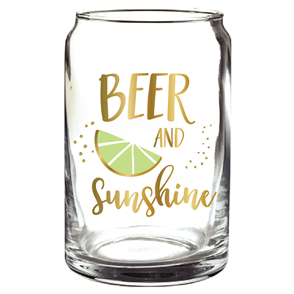 Sold Out - Beer Can Glass Beer and Sunshine