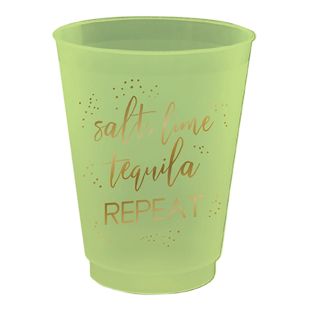 Salt, Lime, Tequila, Repeat Party Cups