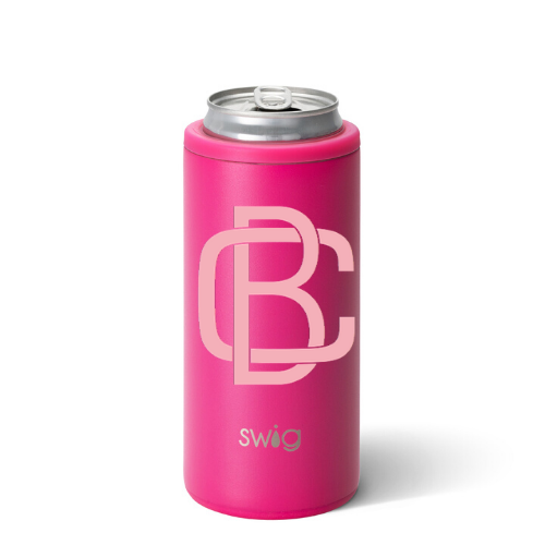 Sold Out - Personalized Skinny Can Cooler - Matte Pink