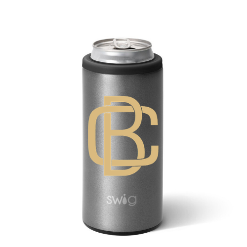Sold Out - Personalized Skinny Can Cooler - Graphite