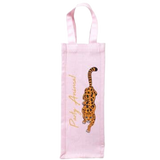 Cheetah Wine Bag by 8 Oak Lane