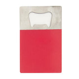Sold Out - Red Credit Card Bottle Opener