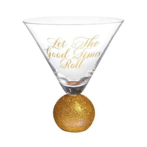 Sold Out - Let the Good TImes Roll Martini Glass