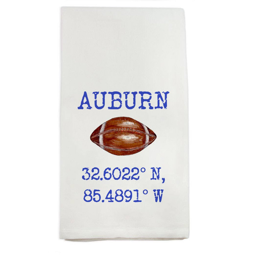 Sold Out - Auburn Tigers Location Bar Cart Towel