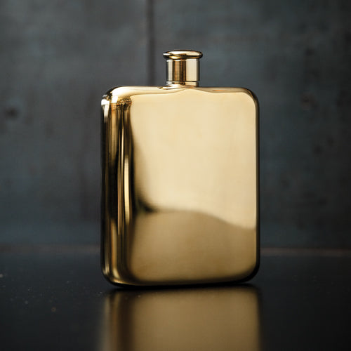Sold Out - Plated Flask - Gold