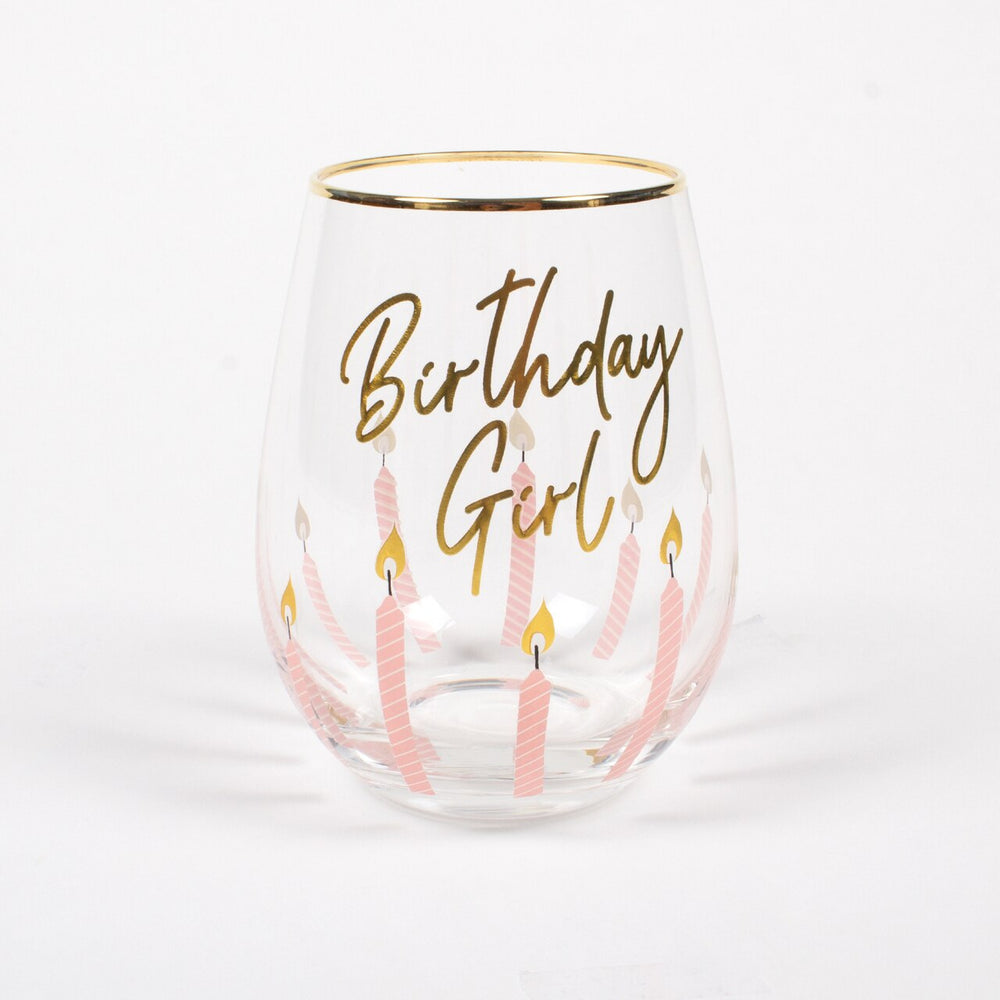 Sold Out - Birthday Girl Wine Glass