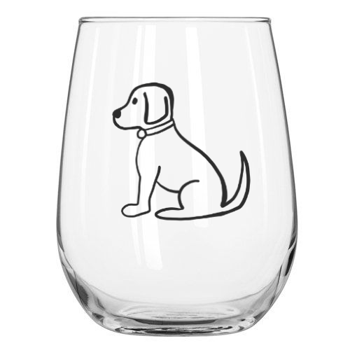 Sold Out - Puppy Love Wine Glass