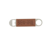 Sold Out - Leather Wrapped Bottle Opener - Brew-tiful