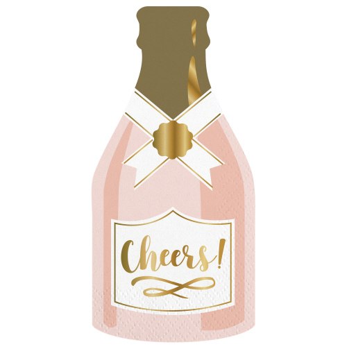 Sold Out - Champagne Bottle Cocktail Napkins