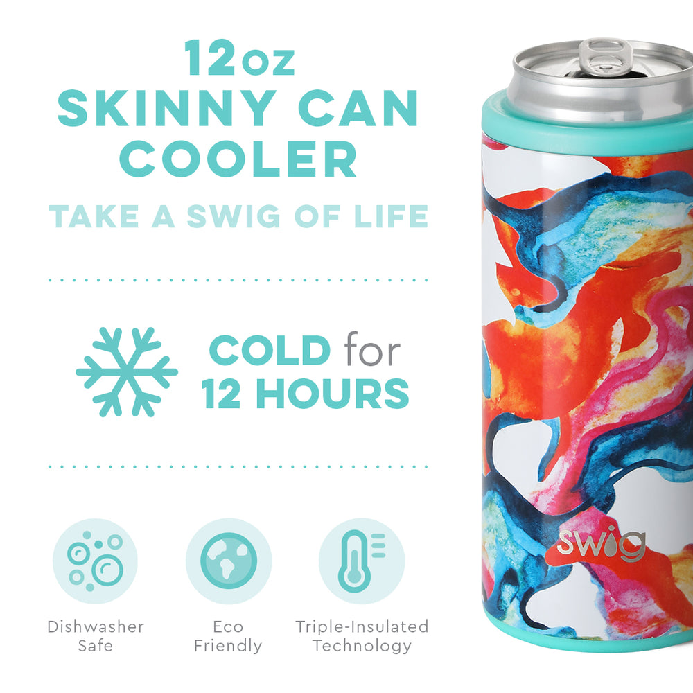 Sold Out - Skinny Can Cooler - Color Swirl