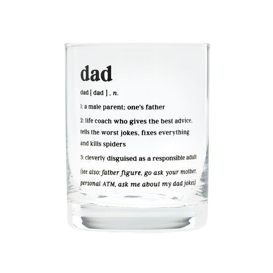 Sold Out - Dad Definition Rocks Glass