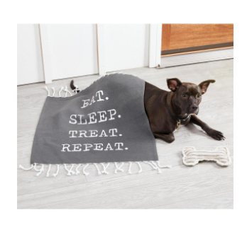 Sold Out - Eat Sleep Treat Repeat Dog Toy and Blanket