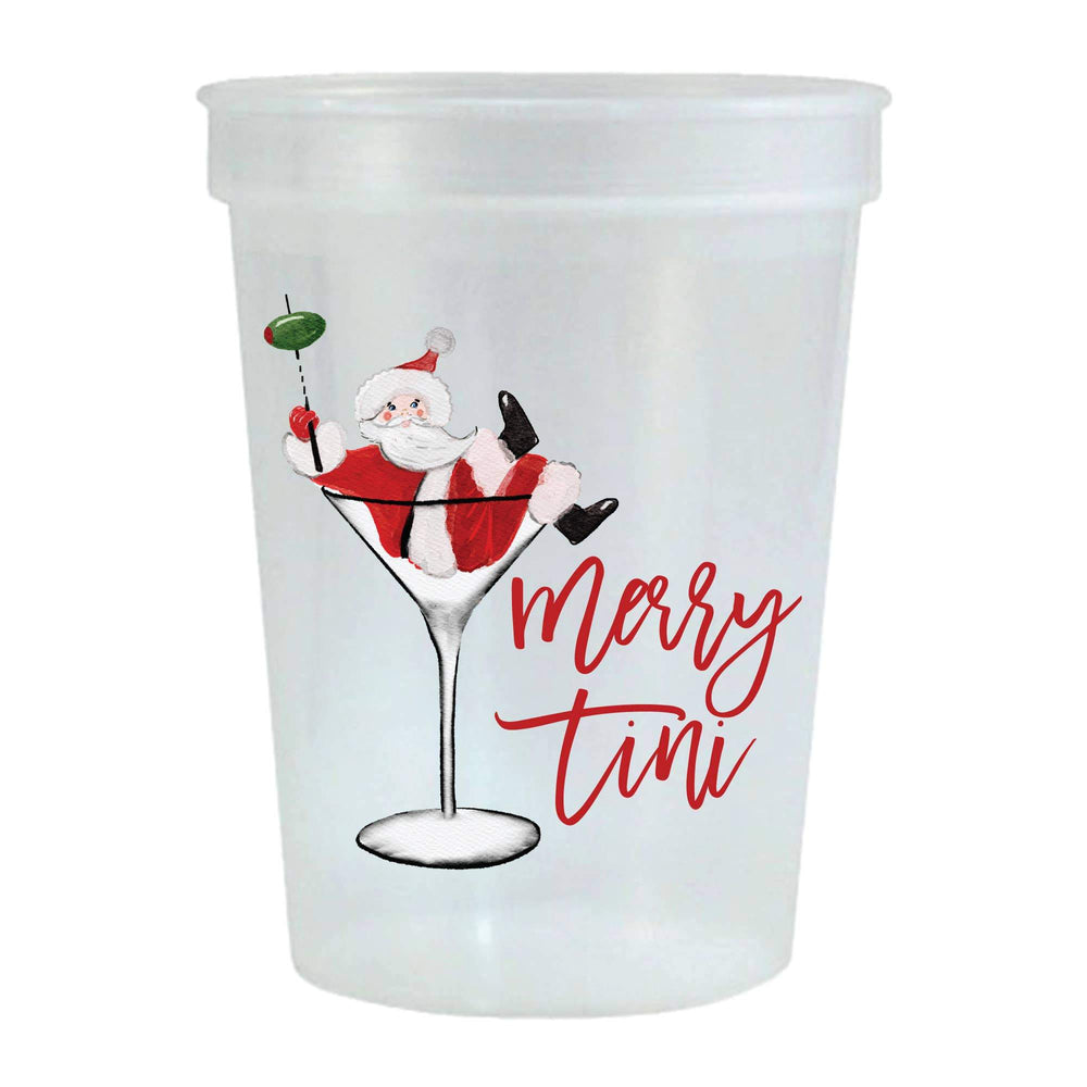 Sold Out - Merry Tini Santa Christmas Cups S/6