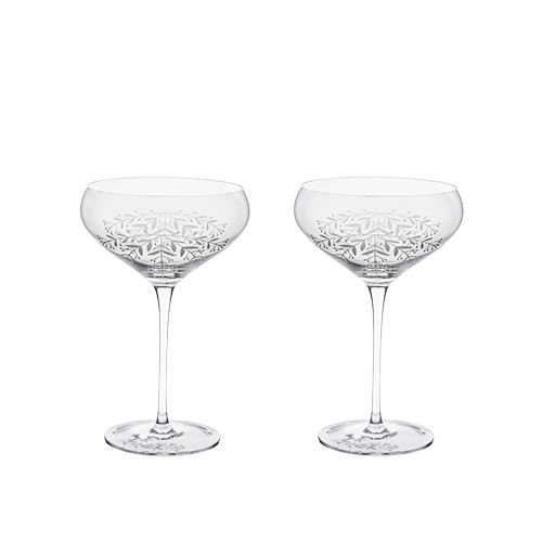 Sold Out - Floral Crystal Coupe Set