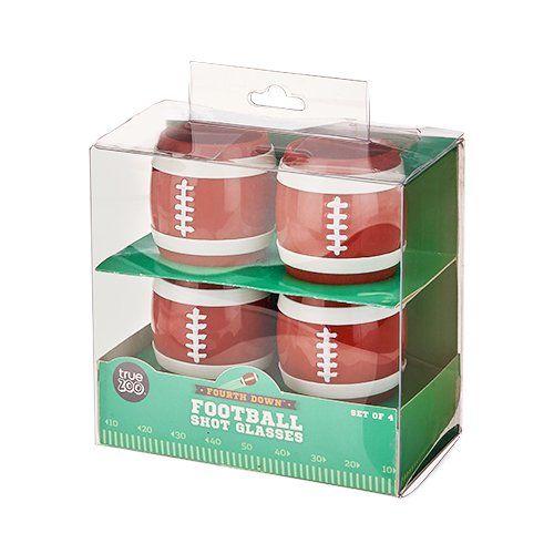 Sold Out - Football Shot Glasses Set/4