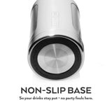 Non-slip base so your drinks stay put - no party fouls here.