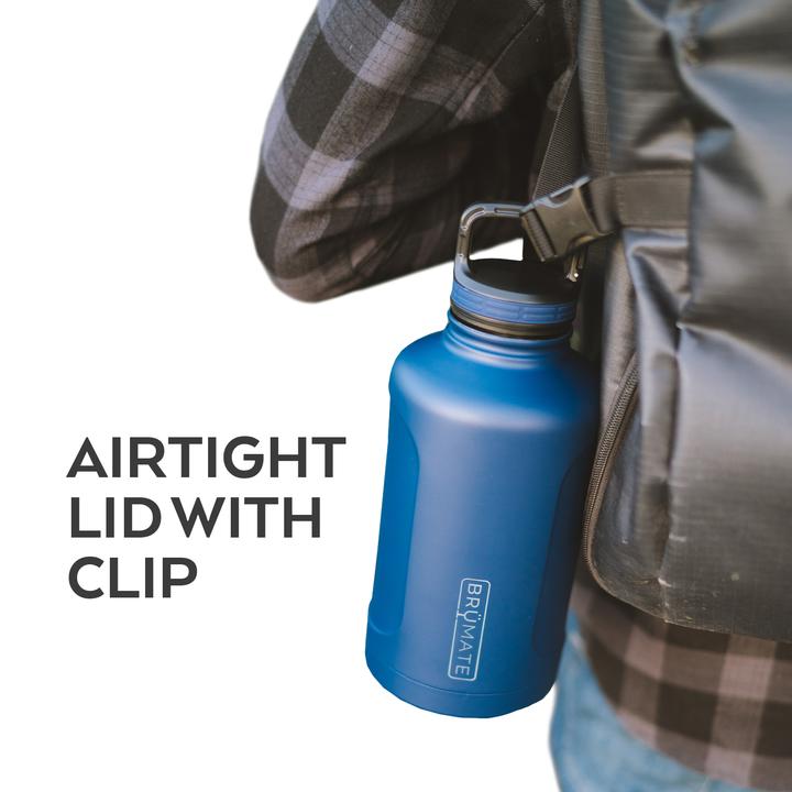Airtight lid with clip.