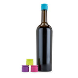 Sold Out - True Cap Set of 4 Jewel Tone Bottle Stoppers by True