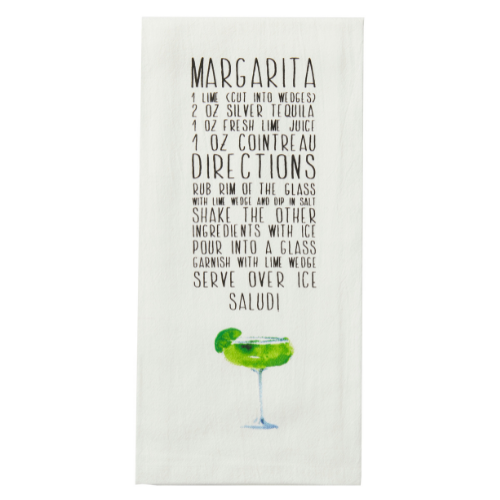 Margarita Bar Cart Towel