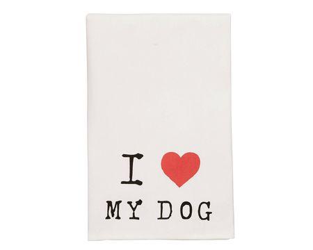 Sold Out - I Love My Dog Bar Towel