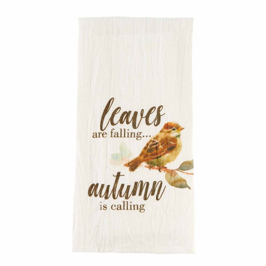 Sold Out - Leaves Are Falling Bar Cart Towel