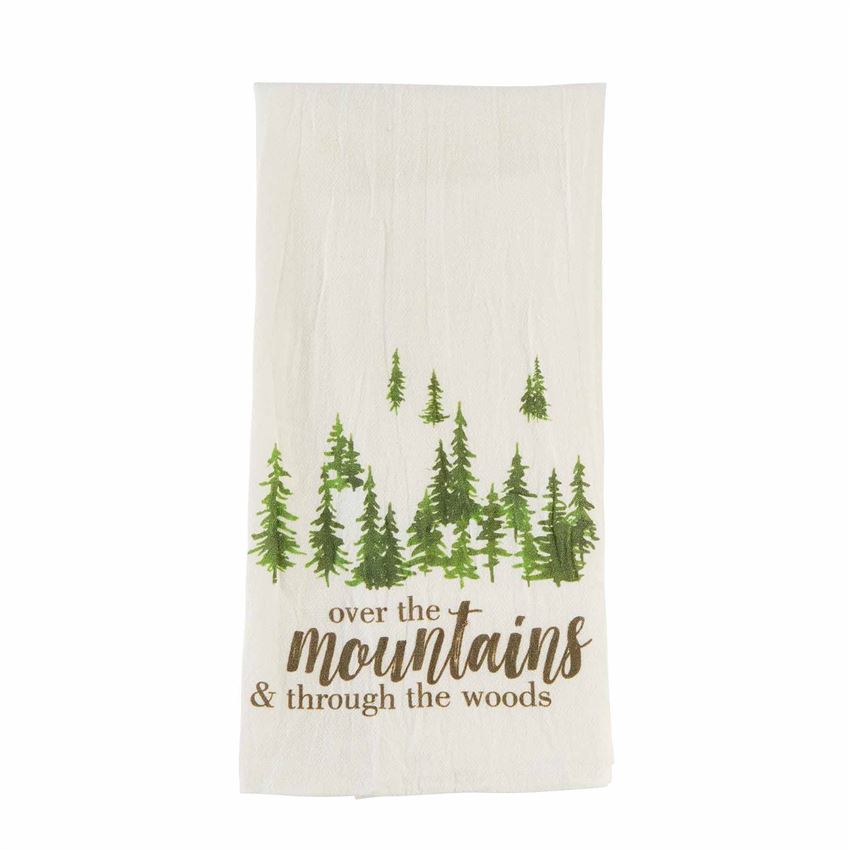 Sold Out - Over the Mountains Bar Cart Towel