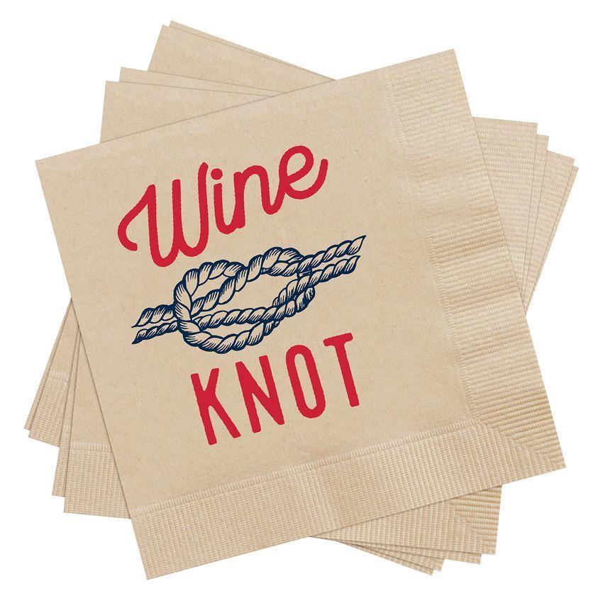 Sold Out - Wine Knot Cocktail Napkins