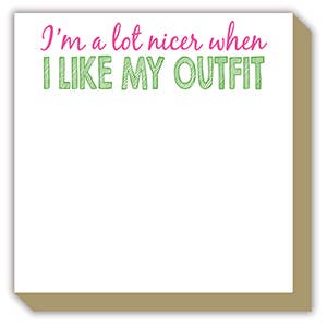 Sold Out - Nicer Outfit Notepad