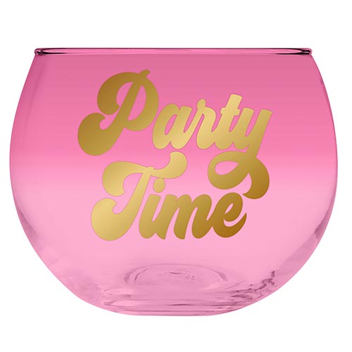 Sold Out - Party Time Roly Poly Glass