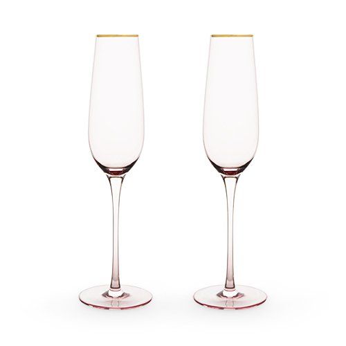 Sold Out - Rosé Crystal Champagne Flute Set