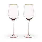 Sold Out - Pink Crystal Wine Glass Set