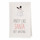 Sold Out - Snowman Drinking Bar Cart Towel